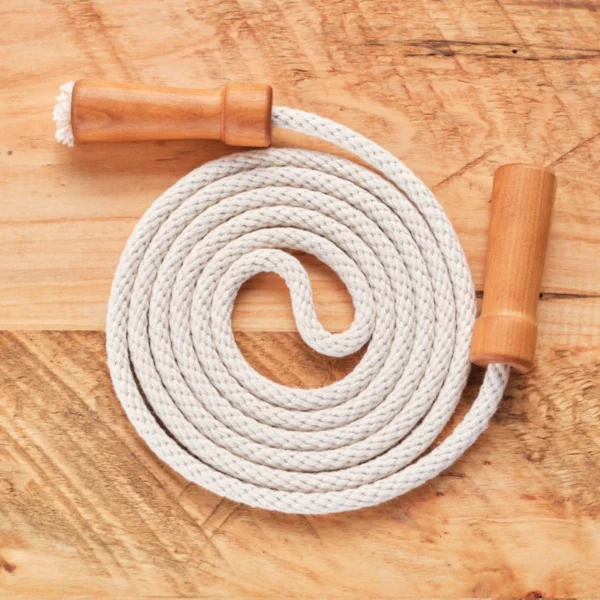 Wooden Handle Jump Rope for Durable and Comfortable Workouts